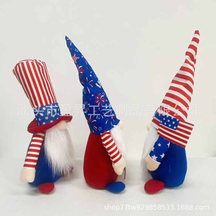 Wholesale New Doll National Day Star Bar Sharp Hat Decoration Wholesale