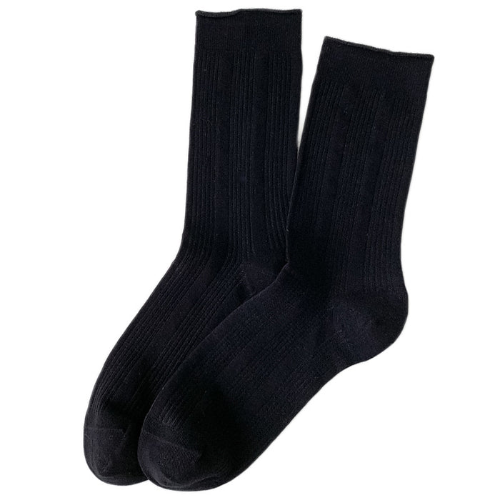 Wholesale Socks Thin Stacked Socks Versatile Pure Cotton Mesh Hollow Middle Tube Socks