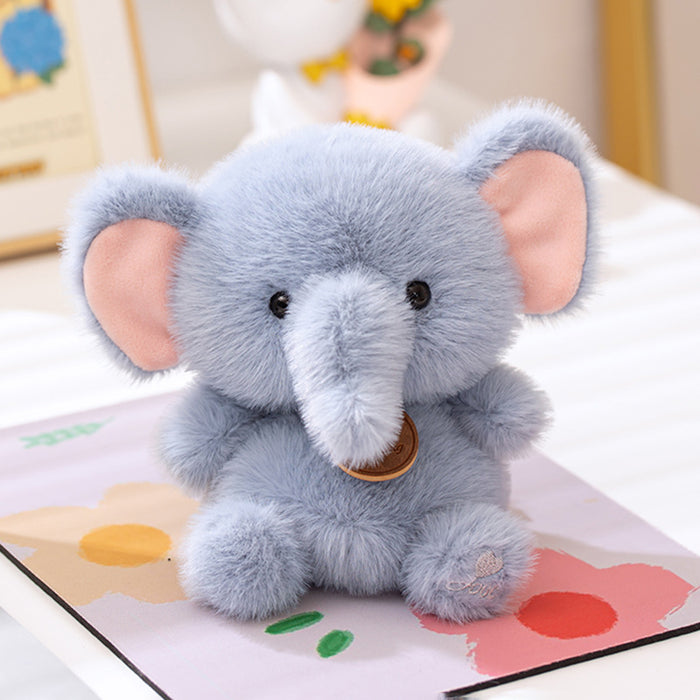 Wholesale Cute pet zoo series plush toy cute little animal doll doll children' s birthday gift