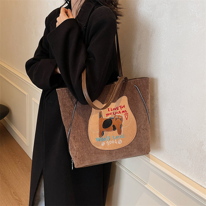 Wholesale Small niche design casual large capacity fashionable versatile commuting tote bag