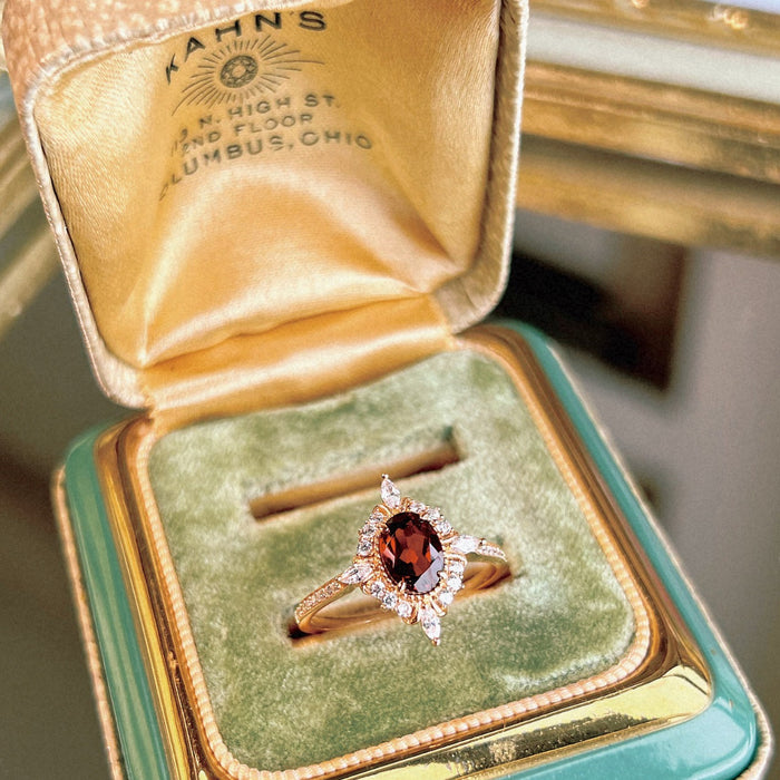 Wholesale Design a niche retro atmospheric anti natural ring