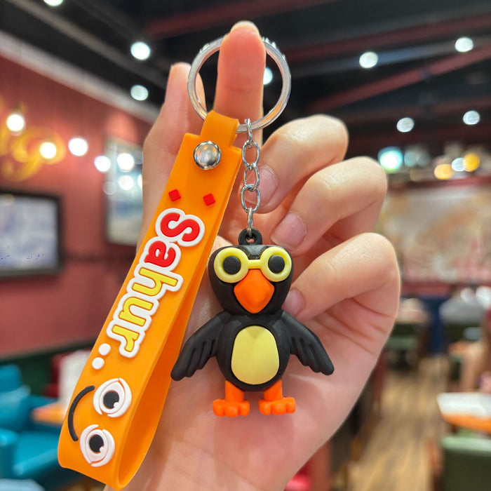 Wholesale Doll keychain pendant cartoon funny series keychain car keychain bag accessories