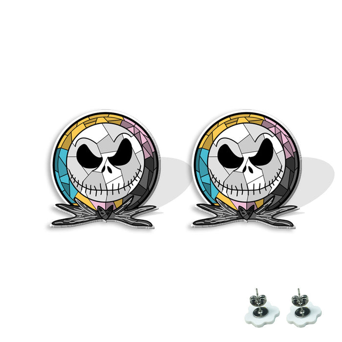 Wholesale  earrings heat shrink earrings acrylic earrings