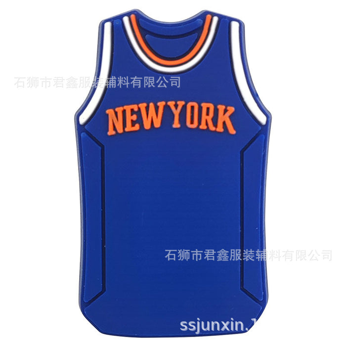 Wholesale 50pcs Basketball Teams  Basketball Shoes Charms