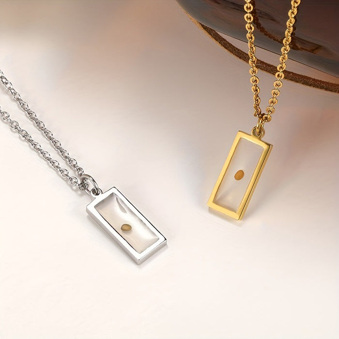 Wholesale Creative rectangular necklace