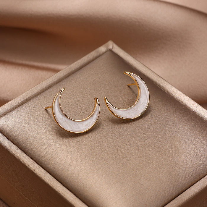 Wholesale Irregular geometric line earrings for women, fashionable, simple and high-end bee earrings