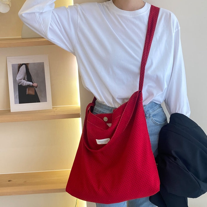 Wholesale Single shoulder bag, niche crossbody bag, tote bag, large capacity commuting bag