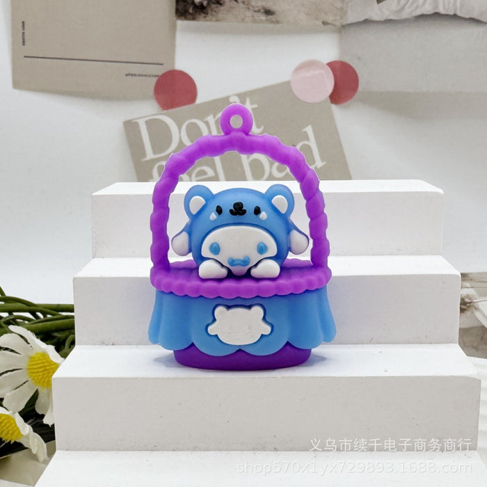 Wholesale Keychain Soft PVC Doll Bag Pendant Blind Box