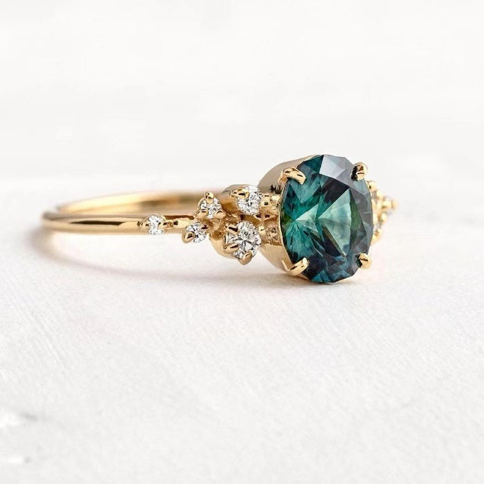 Wholesale Floral Three-Piece Ring Set