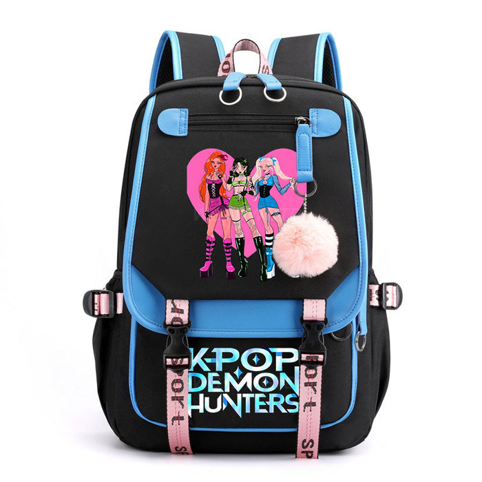 Wholesale  Fashionable Color-Block Unisex Backpack , Lightweight and Large Capacity