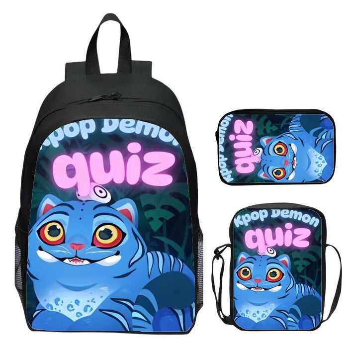 Wholesale K-Pop Three-Piece Suit Primary and Secondary School Student School Bag Customized Backpack