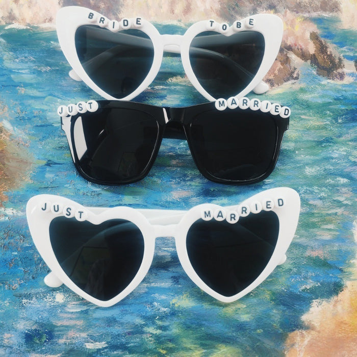 Wholesale Amazon Letter Peach Heart Sunglasses Sunglasses Glasses