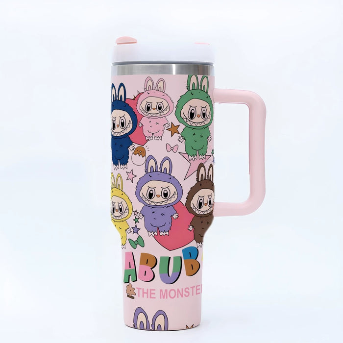 Wholesale 40oz car cup creative second generation thermos cup straw ice water cup