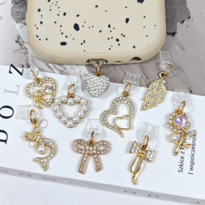 Wholesale Diamond star and moon pendant Mobile Phone Stands