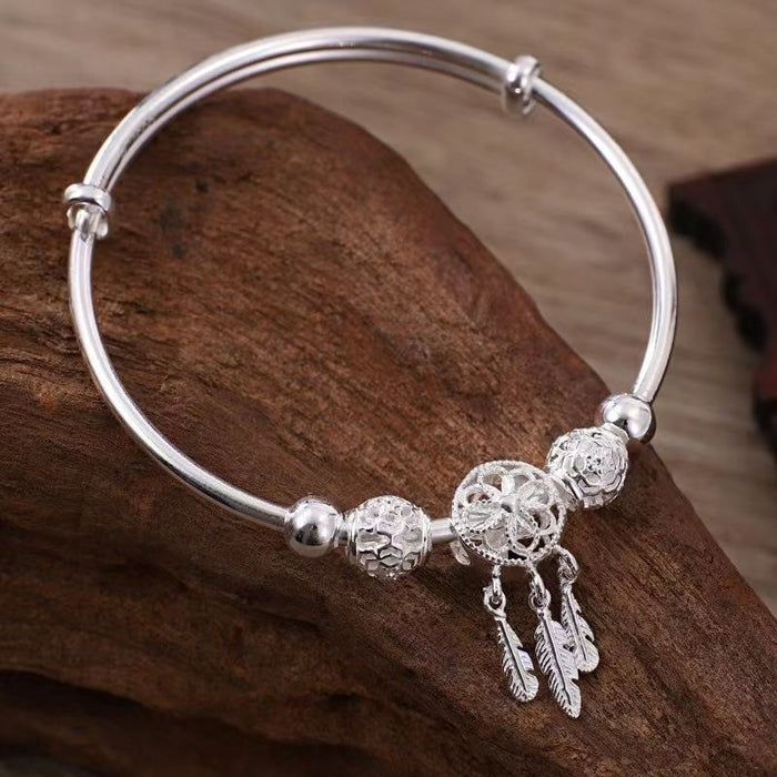 Wholesale Simple solid bracelet, dream catcher bracelet