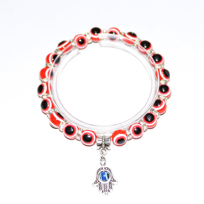 Wholesale Evil Eye Palm Pendant Jewelry JDC-BT-NHong022