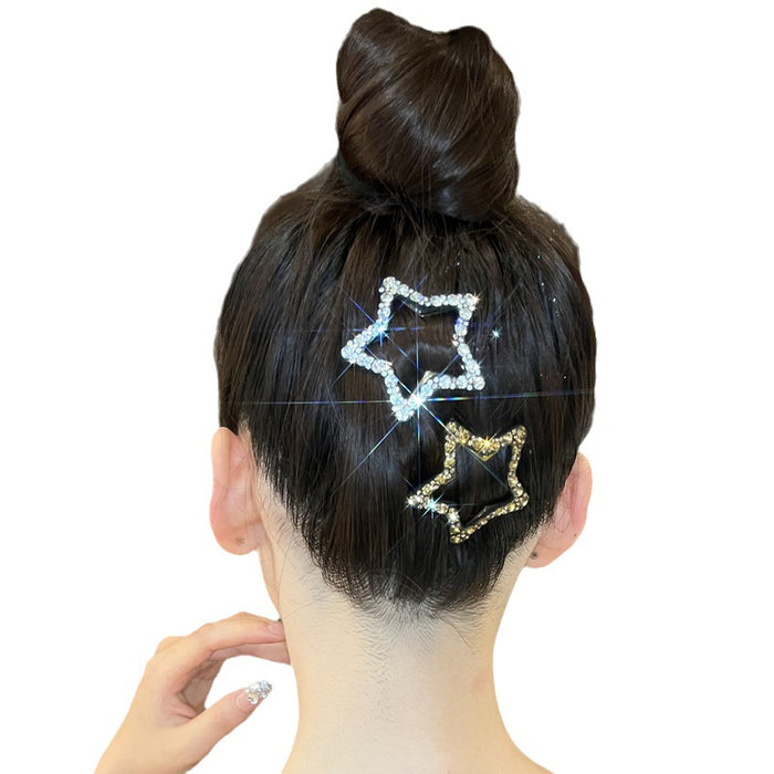 Wholesale Five-pointed Star Hairpin JDC-HC-AiGang003