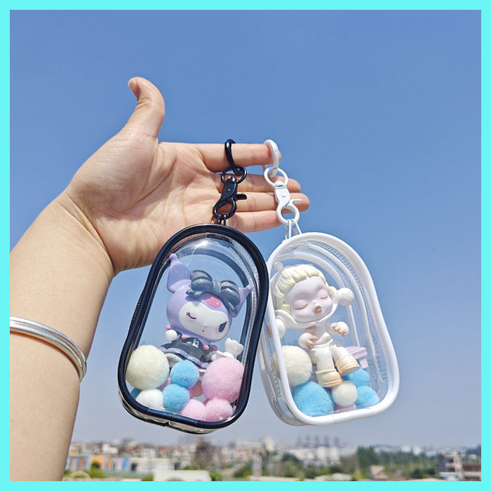 Wholesale Walking Baby Bag  Display Outgoing Bag PVC Transparent Capsule Baby Bag