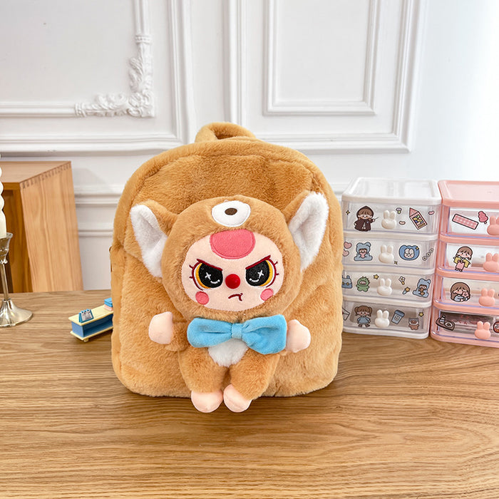 Wholesale Cartoon plush toy children' s Shoulder Bags