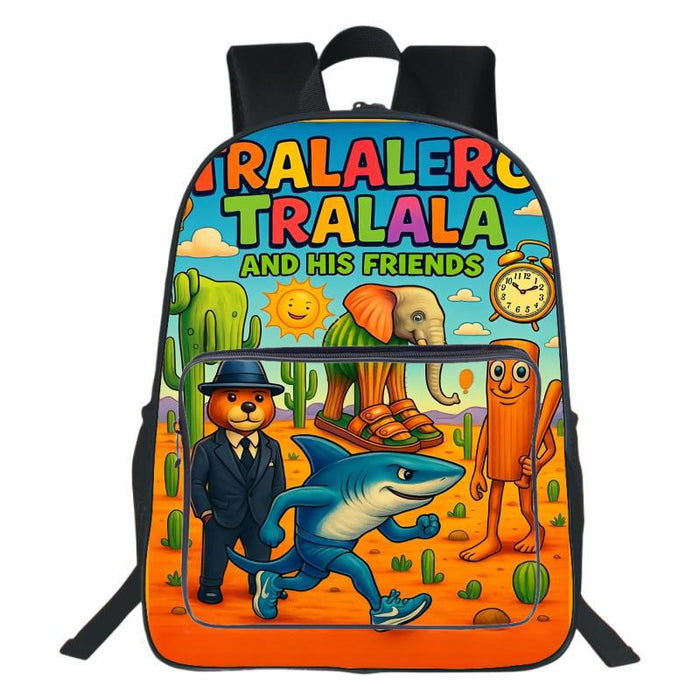 Wholesale  Fashion School Bag  Casual Male and Female Youth Backpack