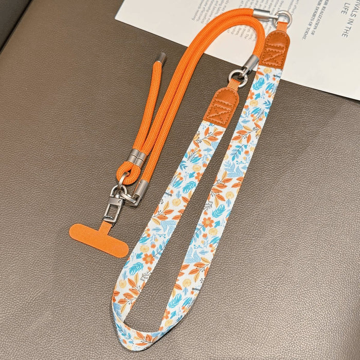 Wholesale Retro Silicone Phone Lanyard Adjustable Crossbody Wrist Strap