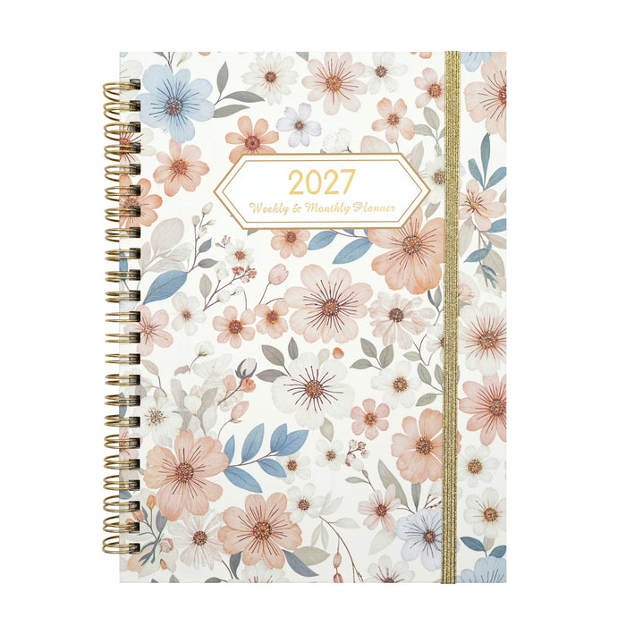 Wholesale Creative Butterfly Design Spiral Planner Notebook A5 Coated Paper Cover