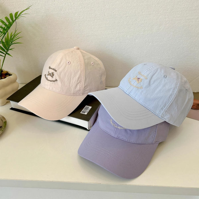 Wholesale Hat quick drying baseball cap versatile fashion casual sun hat wide brimmed duckbill cap