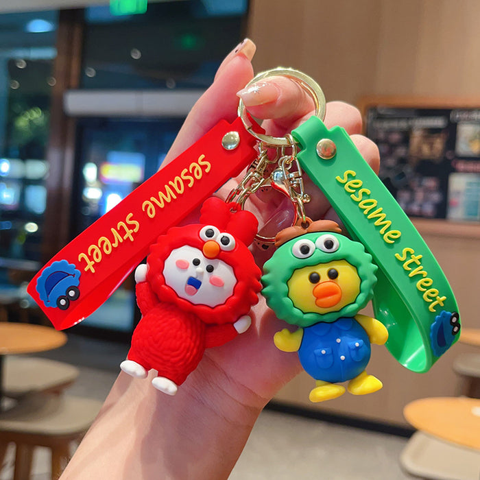 Wholesale Cute keychain pendant key ring bag charm