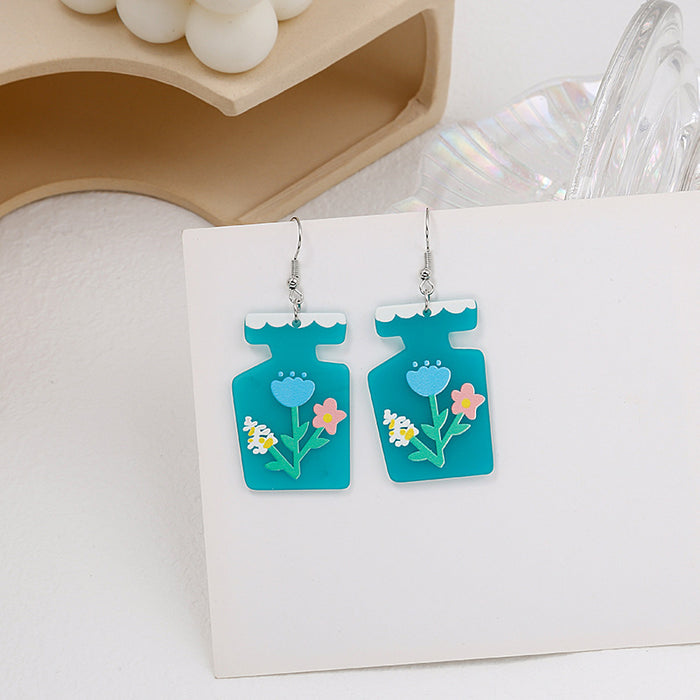 Wholesale Cartoon Acrylic Earrings JDC-ES-MDD103