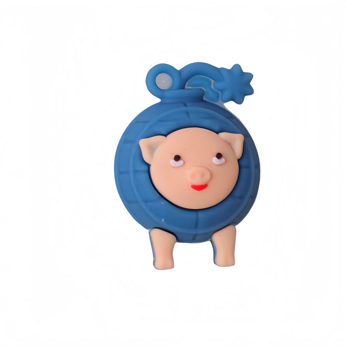 Wholesale Keychain pendant abstract shape school bag pendant