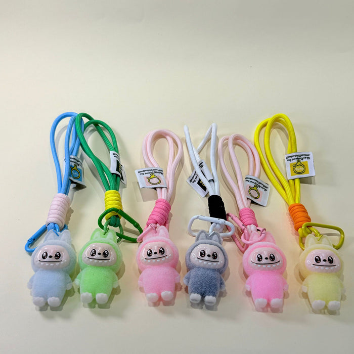 Wholesale Plush Keychain Cute Cartoon Doll Couple Bag Pendant