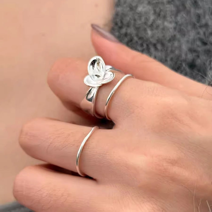 Wholesale The ring is niche, high-end, light luxury, versatile and versatile. It is a new handmade accessory