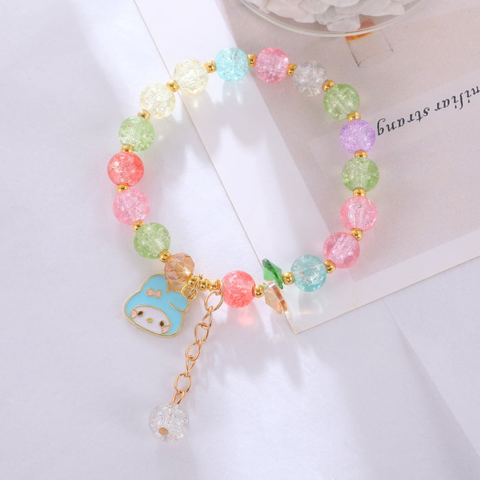 Wholesale Popcorn Crystal Bracelet Hand String Ornaments