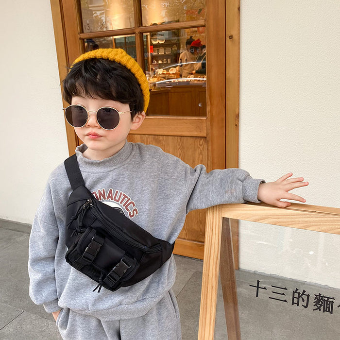 Wholesale Children's Chest Bag Shoulder Crossbody Bag Boy's Girl's Waist Bag