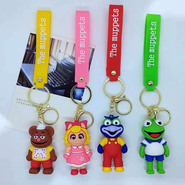 Wholesale Cartoon Muppet Keychain Pendant Bag Car Keychain Accessories