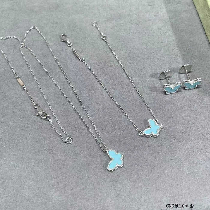 Wholesale Butterfly necklace bracelet earrings