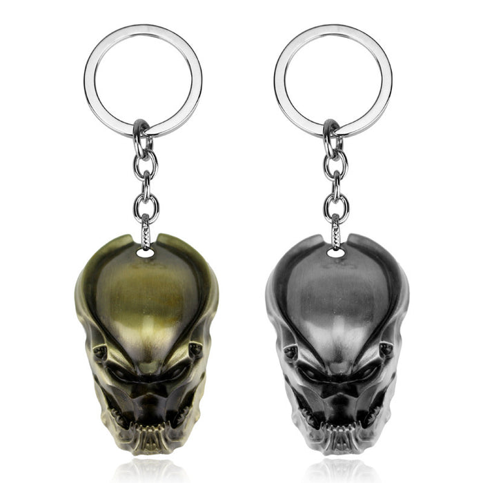 Wholesale Movie Peripheral Keychain Alien Alloy Key Chain Pendant JDC-KC-HeY021