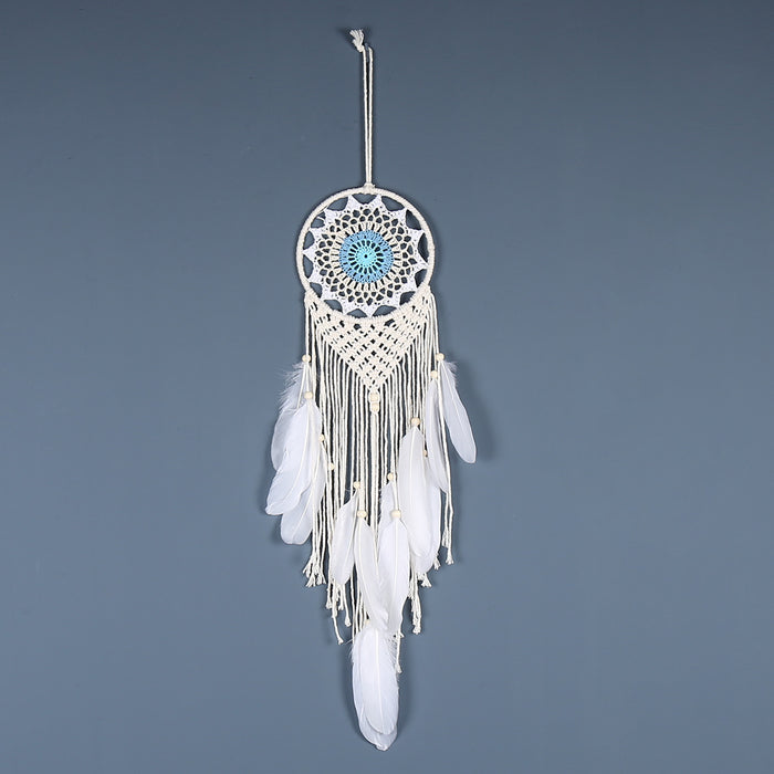 Wholesale Bohemian Dreamcatcher Wall Hanging Beige Cotton Rope Home Decor