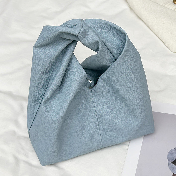 Wholesale Niche design cloud bag handbag summer new style high-end pleated croissant bag soft PU shoulder bag women' s bag