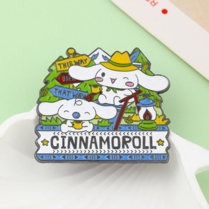 Wholesale Metal Badge Cartoon Cute Bag Brooch Accessories