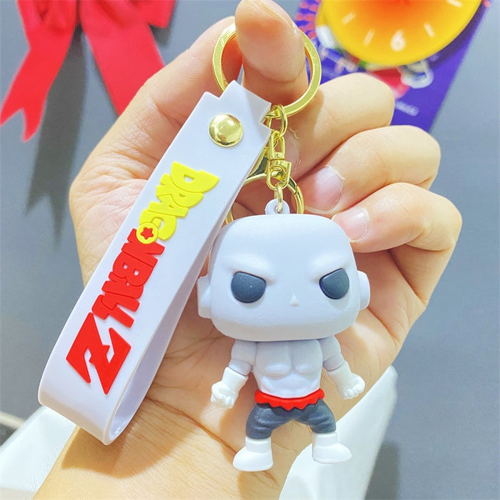 Wholesale Cartoon New  Silicone Doll  Keychain Pendant Cartoon Characters