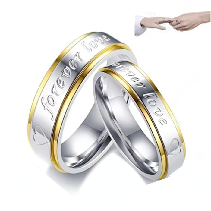 Wholesale Carved gold-plated titanium steel ring, fashionable ring