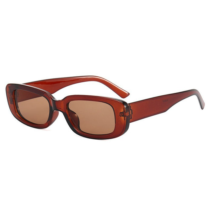 Wholesale Sunglasses with small square frames for slimming, trendy street photography, unisex style