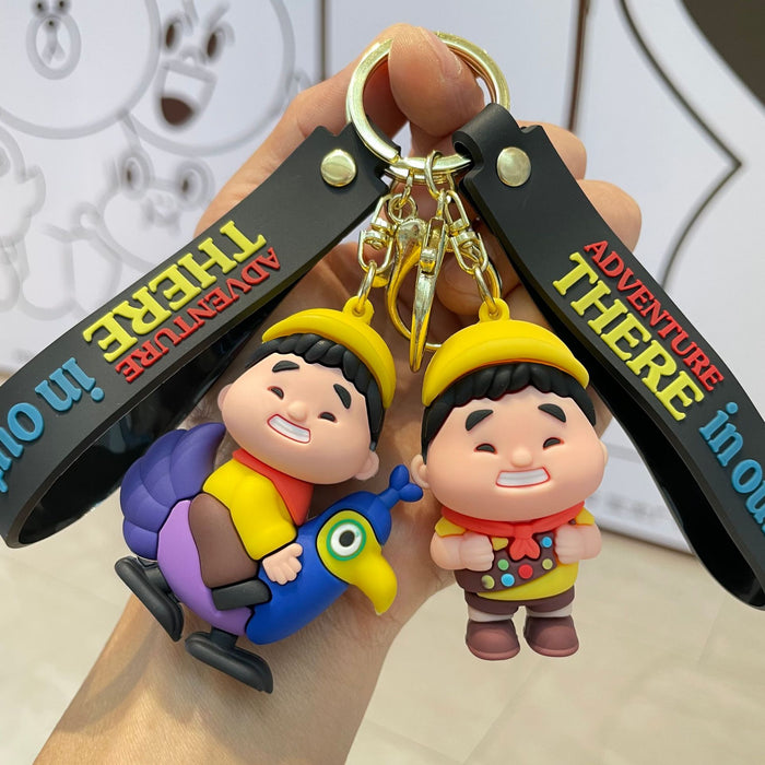 Wholesale Keychain 3D Cartoon Doll Car Keychain Bag Pendant Pendant