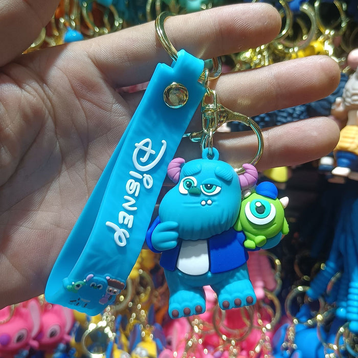 Wholesale Cartoon Silicone Anime Keychain JDC-KC-YiChang039