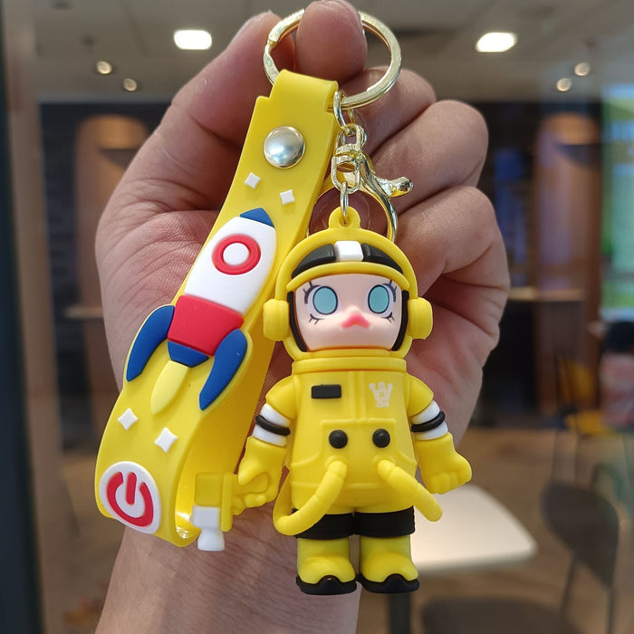 Wholesale Cute Cartoon Astronaut Keychain