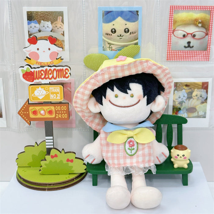 Wholesale Doll Clothes Vinyl Doll 17cm Doll Dress-Up Clothes