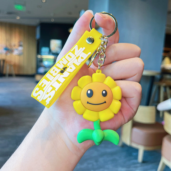 Wholesale Zombie keychain pendant school bag pendant car keychain accessories