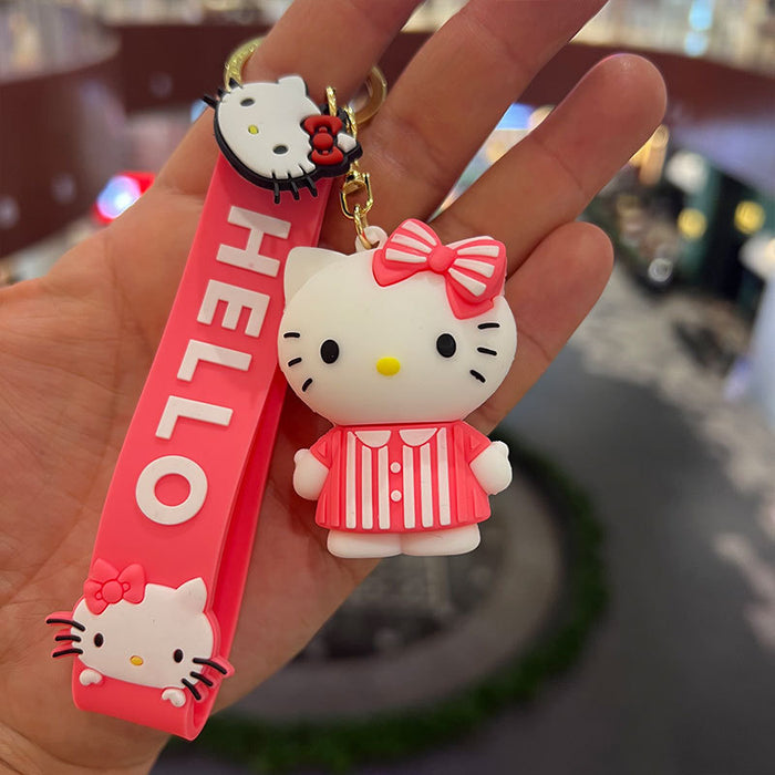 Wholesale Creative Silicone Doll PVC Keychain (F) JDC-KC-XingS010