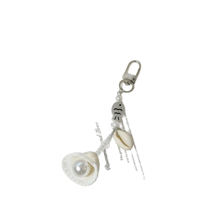 Wholesale shell conch mobile phone chain headset chain ins wind bag camera clapper pendant key